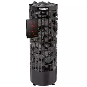 Электрическая печь Harvia Cilindro PC70XE Black Steel с выносным пультом