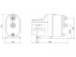 Установка насосная повышения давления Grundfos SCALA1 3-35