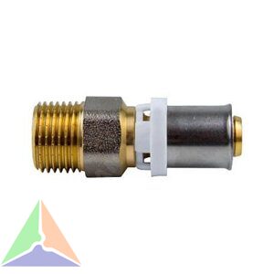 Муфта пресс 16х1/2 НР STI