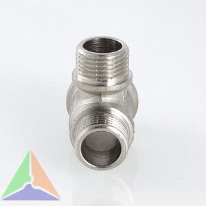 Тройник переходной Valtec 3/4х1/2х1/2 нар.р.